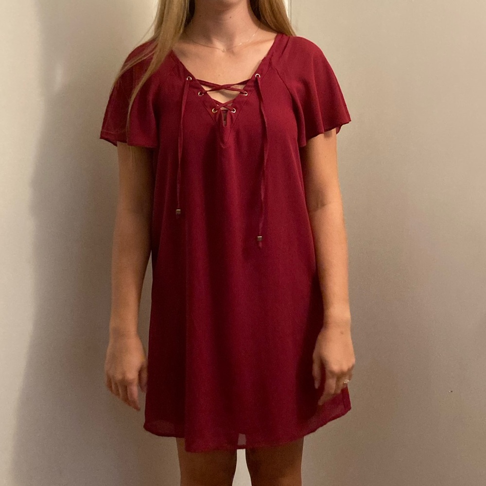 Dark Pink Dress